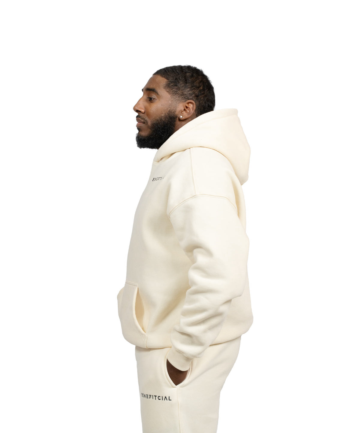 Cream Abide Hoodie