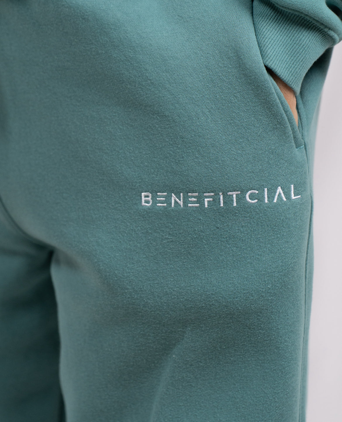 Deep Teal Abide Sweats