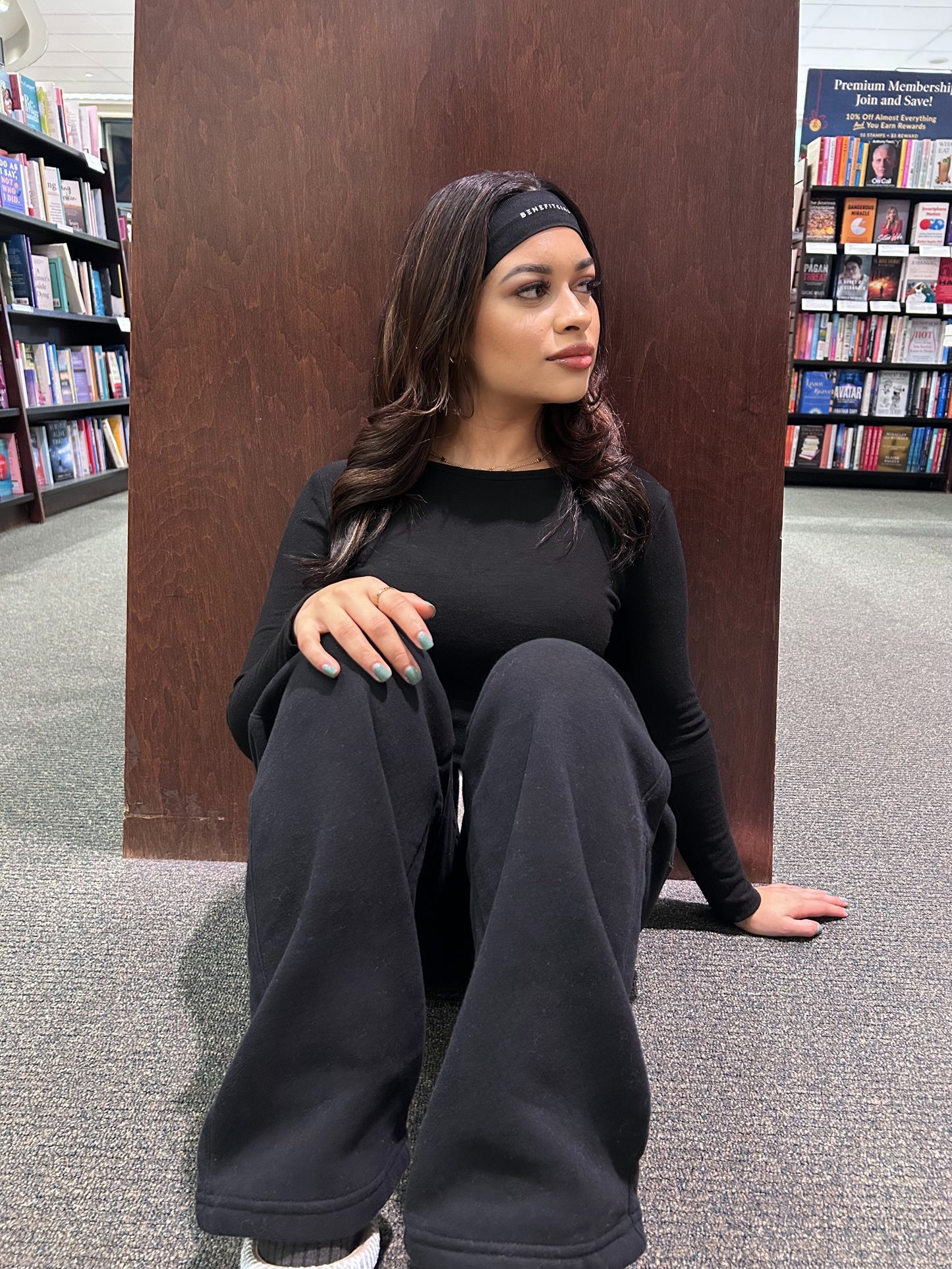 Anchored Headband- Black