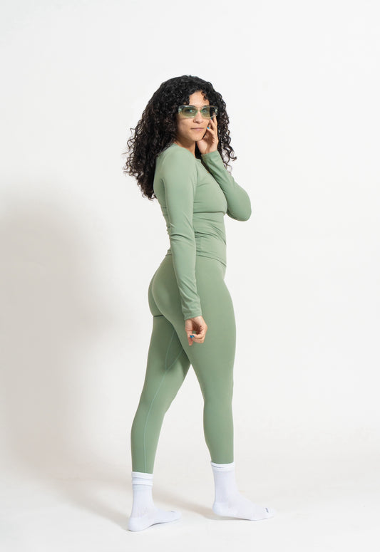 Mint Seamless Sculpting Top