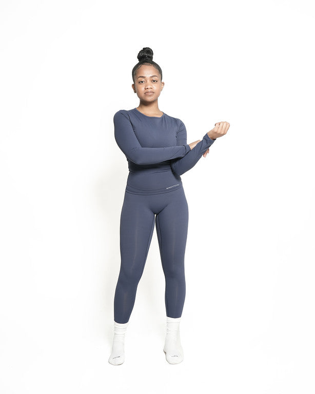Indigo Seamless Sculpting Top