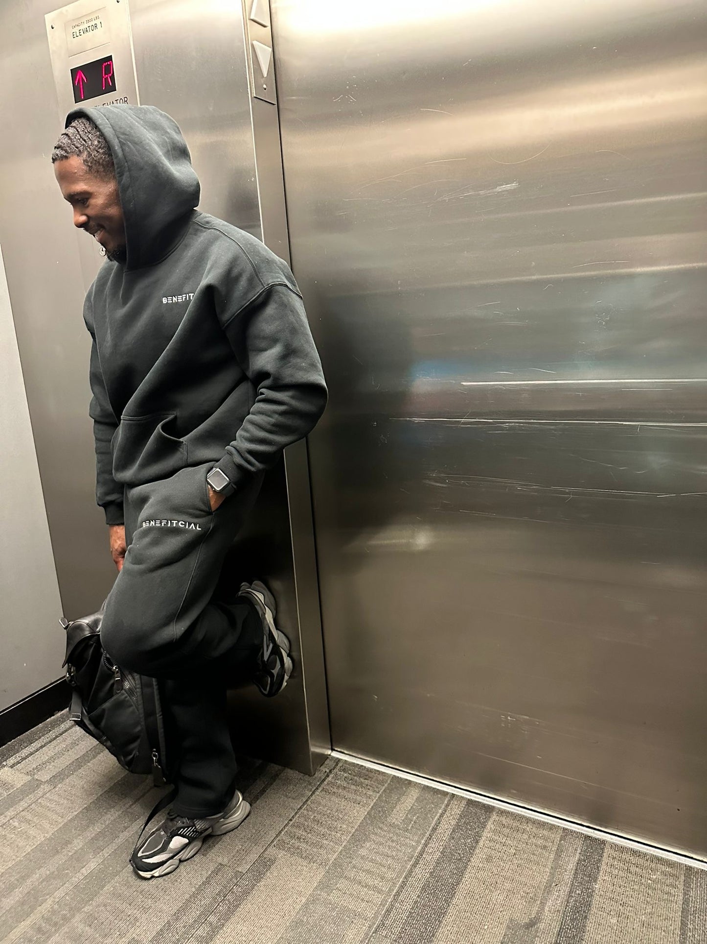 Black Abide Hoodie [Pre-Order]