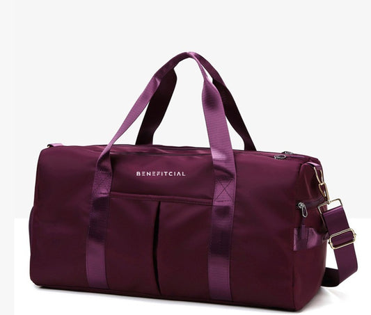 Bordeaux Carry All Duffle
