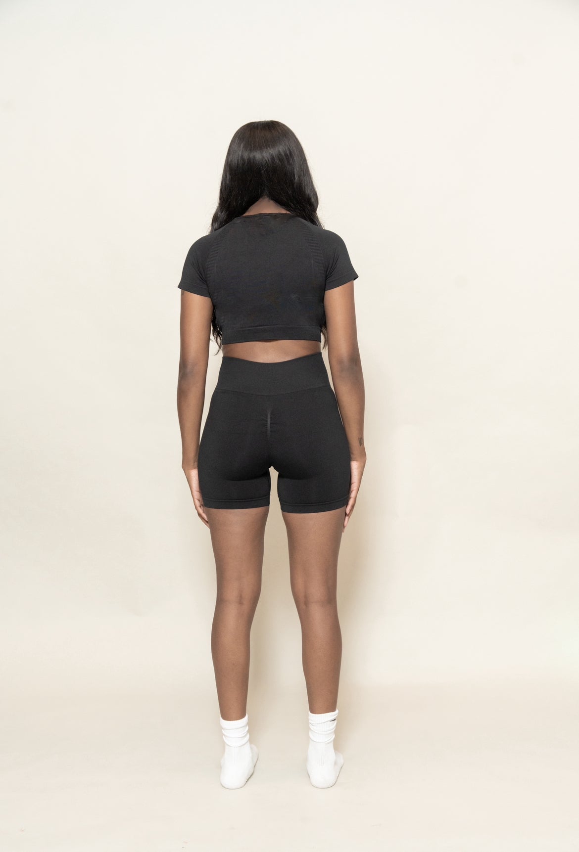 Midnight High Waist Shorts