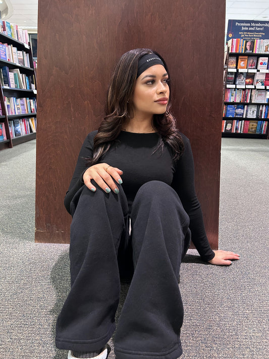 Anchored Headband- Black