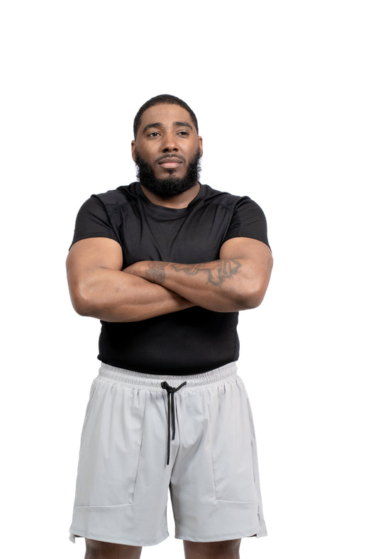 Gray Legacy 5" Shorts