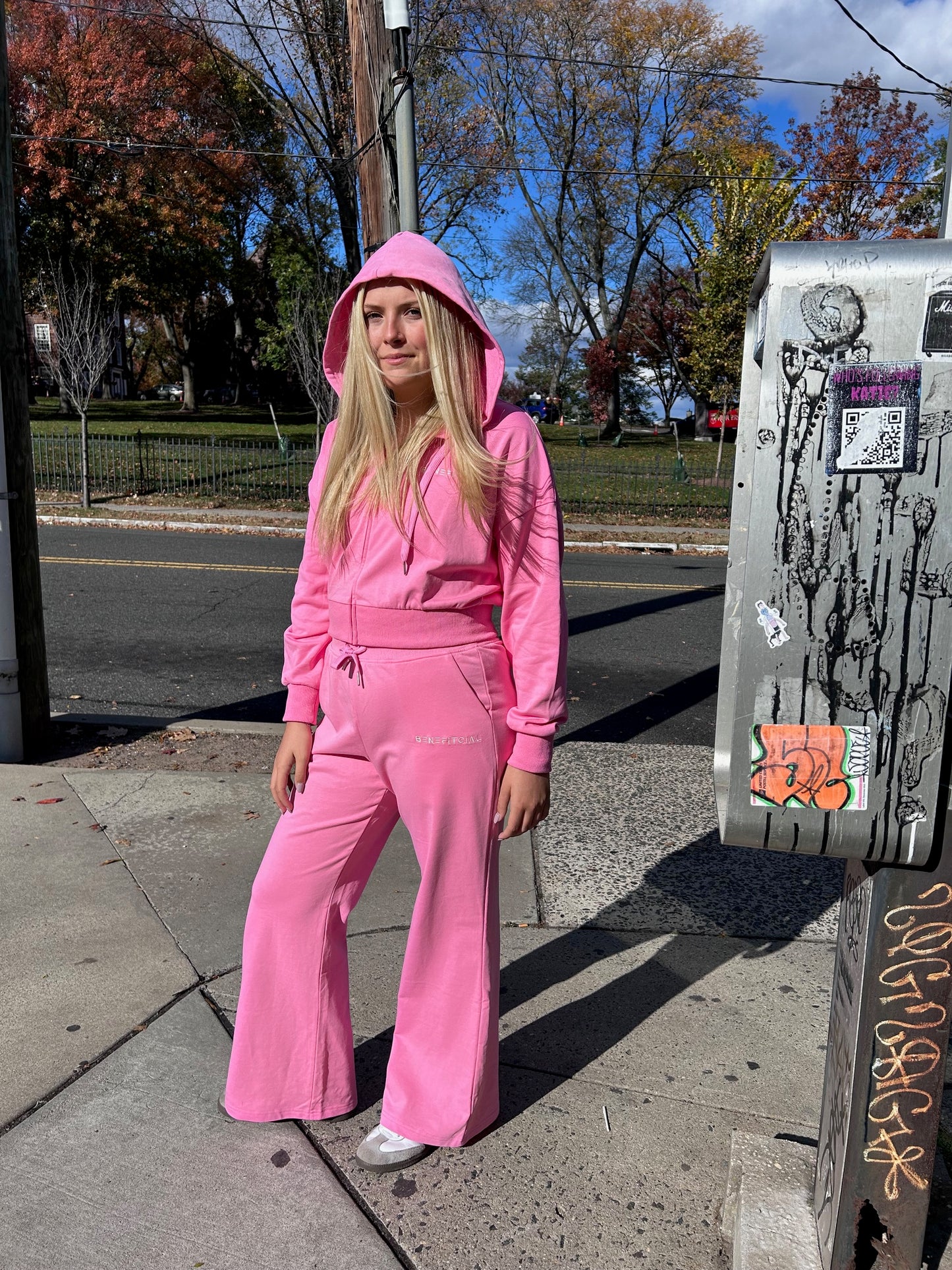 Rose Abide Lounge Hoodie