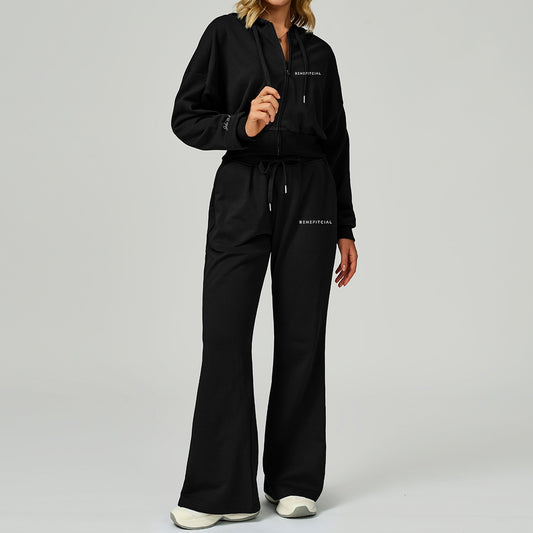 Black Abide Lounge Hoodie [Pre-Order]